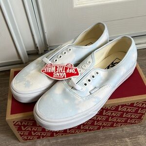 Vans authentic bleach wash ballad blue